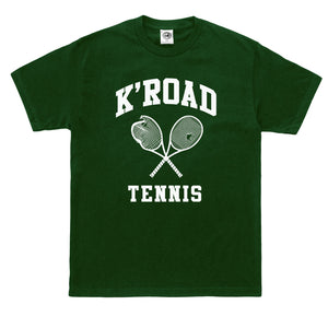 K'Road Tennis Tee  - BOTTLE GREEN