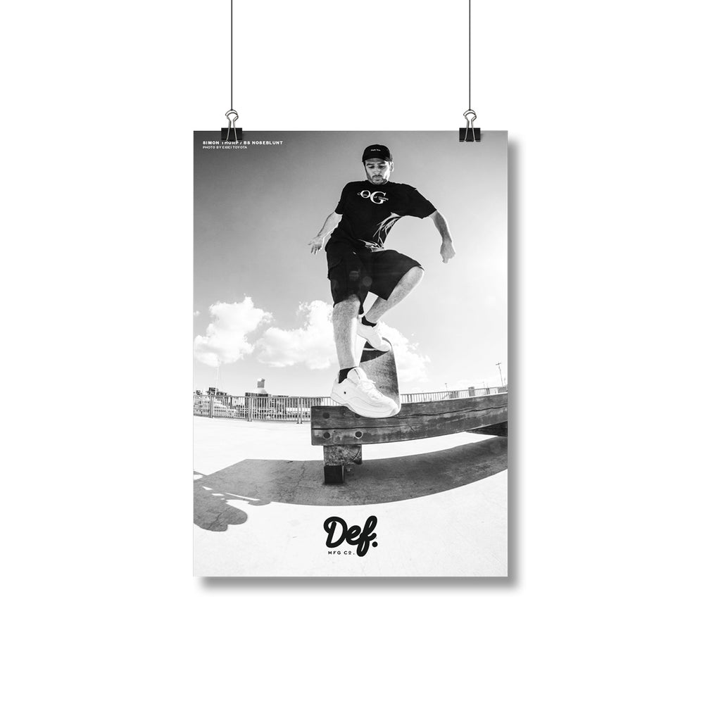 Def Simon Bs Noseblunt Poster - A0 Size