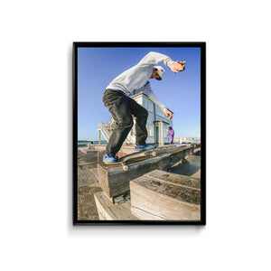 Deacon King Fakie 50 180 Out Portrait Poster A3 , A2, A0