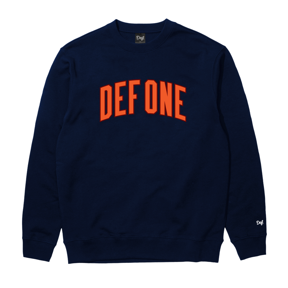 Def Arch One Appliqué Crew Navy