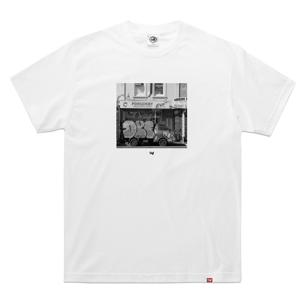 BK Ponsonby Premium Tee - White