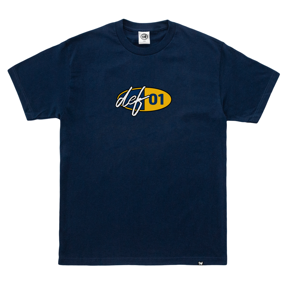 Def Frequency Tee - Navy