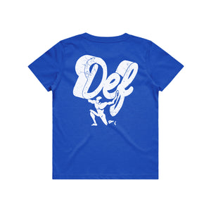 Def Lightwork YOUTH Tee - Royal Blue