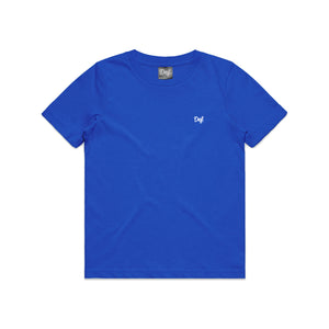 Def Lightwork YOUTH Tee - Royal Blue