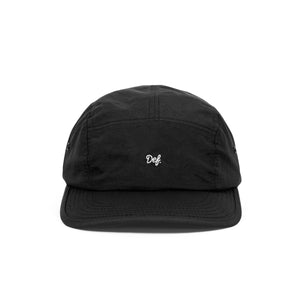Mini Signature Nylon 5-Panel Cap - Black