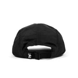 Mini Signature Nylon 5-Panel Cap - Black