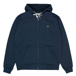 Def Mini SIg  Zip Hood - Navy (Heavyweight)