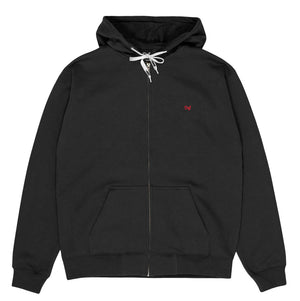 Def Mini Sig Zip Hood - Black (Heavyweight)