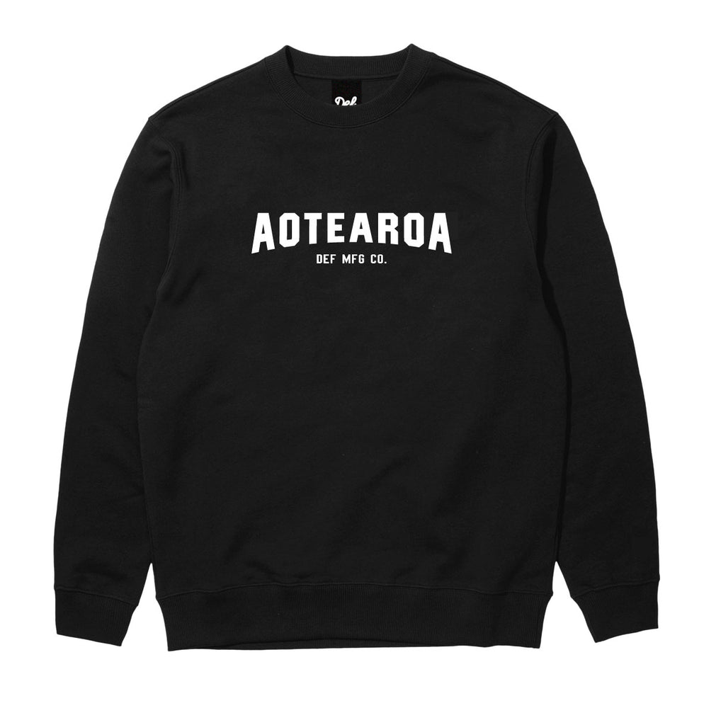 Established in Aotearoa Crew - Black (Mid-Weight)