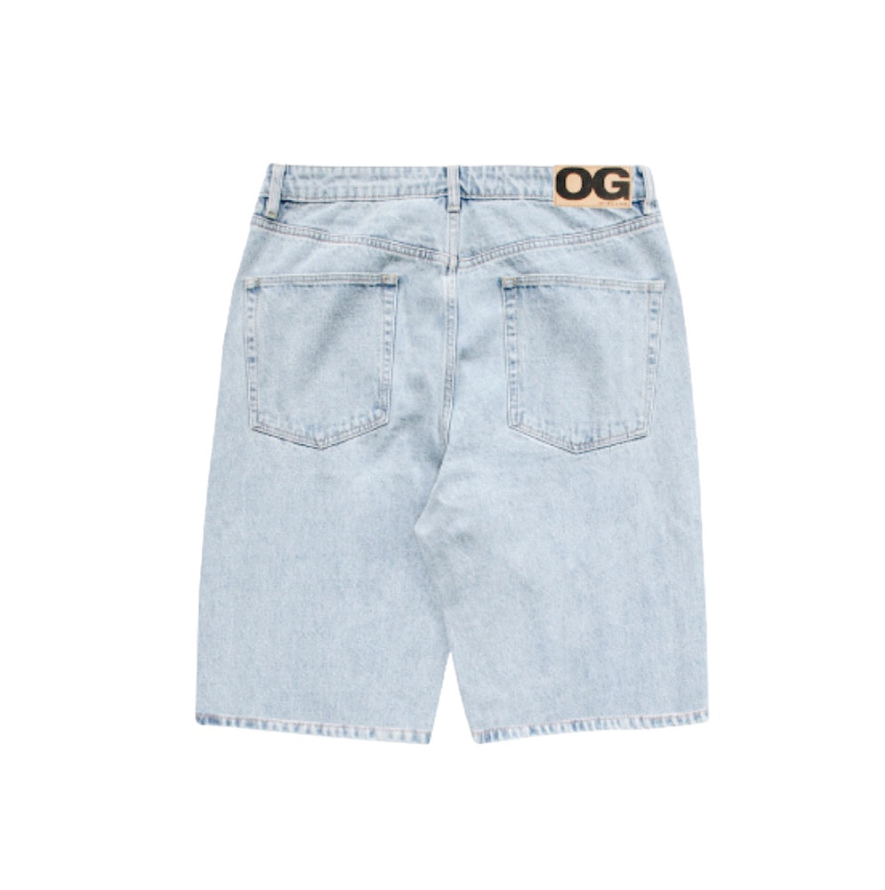 Def OG Hugh Jort Relaxed Fit - Washed Blue