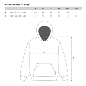 Physics Hood - Bottle Green (Mid-weight)