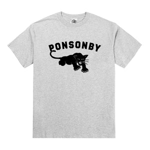 Ponsonby Panther  Tee - heather