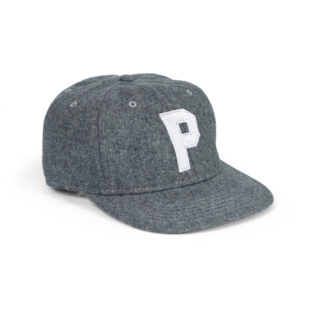 P for Ponsonby Wool Cap - Grey