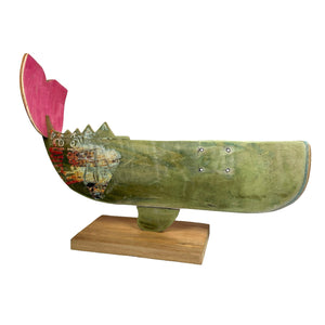 Whale Sculpture Recycled Boards 1 of 1 Ultimate Worrier