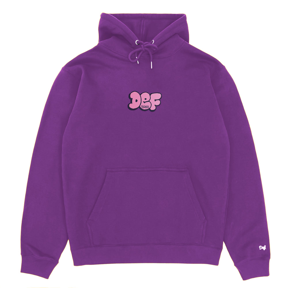 Def x Pork  Hood - Purple (Mid-Weight)