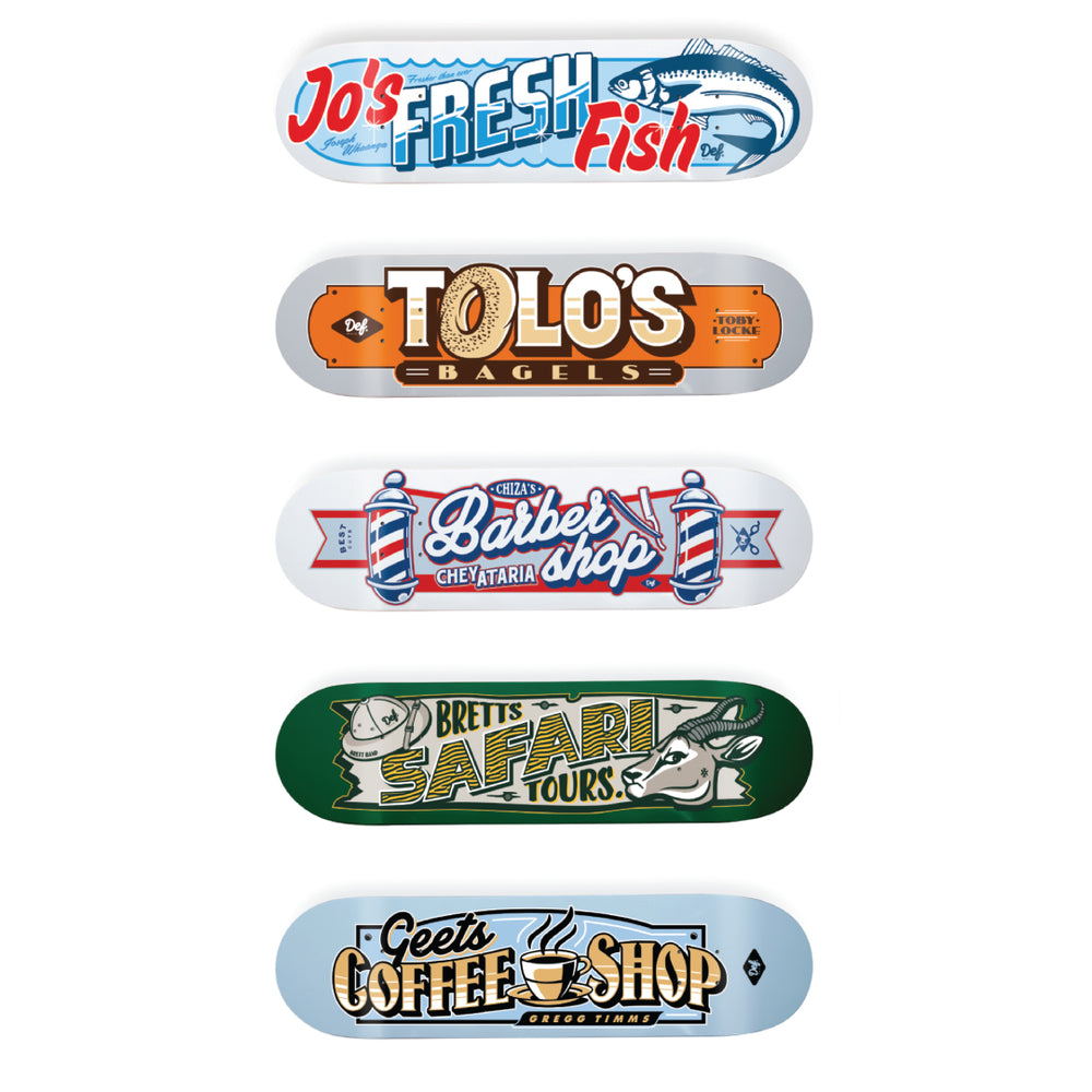 Sign Writer Series 5 Deck Combo - Wall Boards