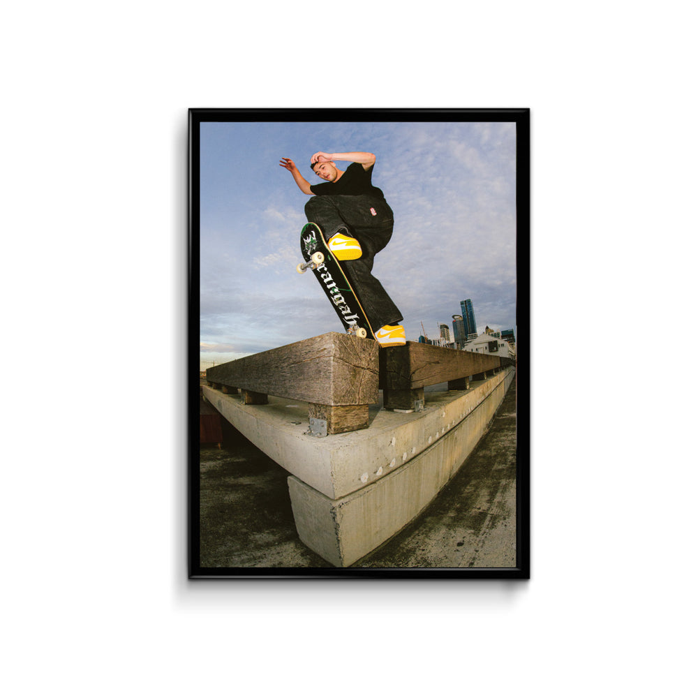 Fynn Thomas Front Blunt Portrait Poster print  A3 , A2, A0