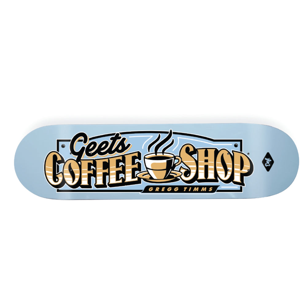 Greggs Coffee Shop  Sign Writer Series  Deck - Wall Board