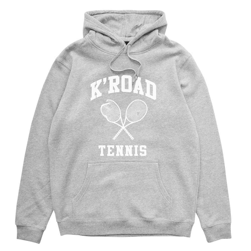 K'ROAD TENNIS Hood - Heather Grey