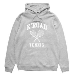 K'ROAD TENNIS Hood - Heather Grey