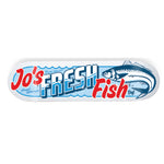 Jos Fish Shop Sign Writer Series  Deck - Wall Board