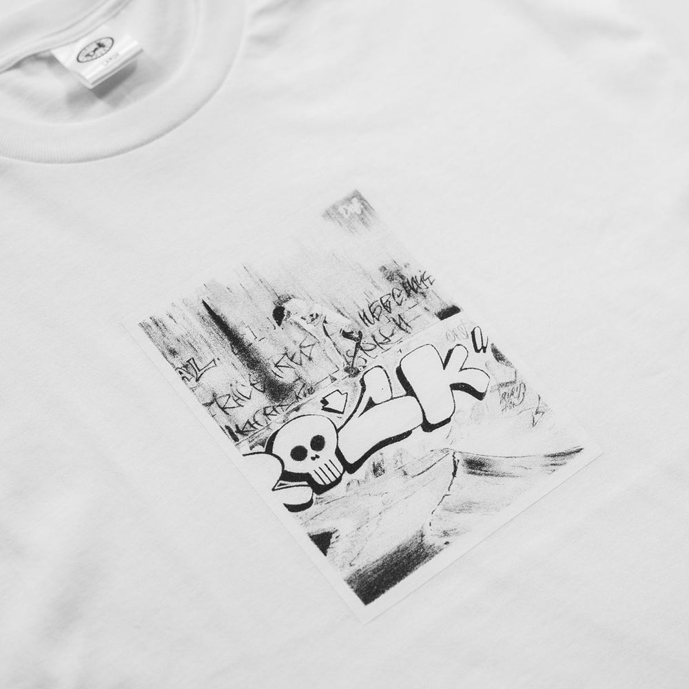 Chiza Sketch Premium Tee - White