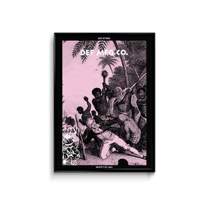 Aloha Captain Cook Poster - A3