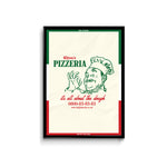 Def Chiza's Pizzeria Poster - A3