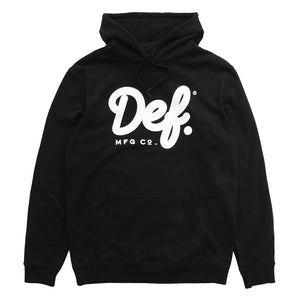 Def Signature Hood - Black (Heavy-weight)