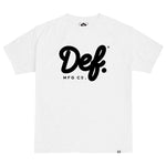 Def Signature Tee - White