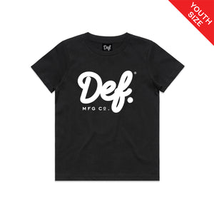 Def Signature YOUTH Tee - Black