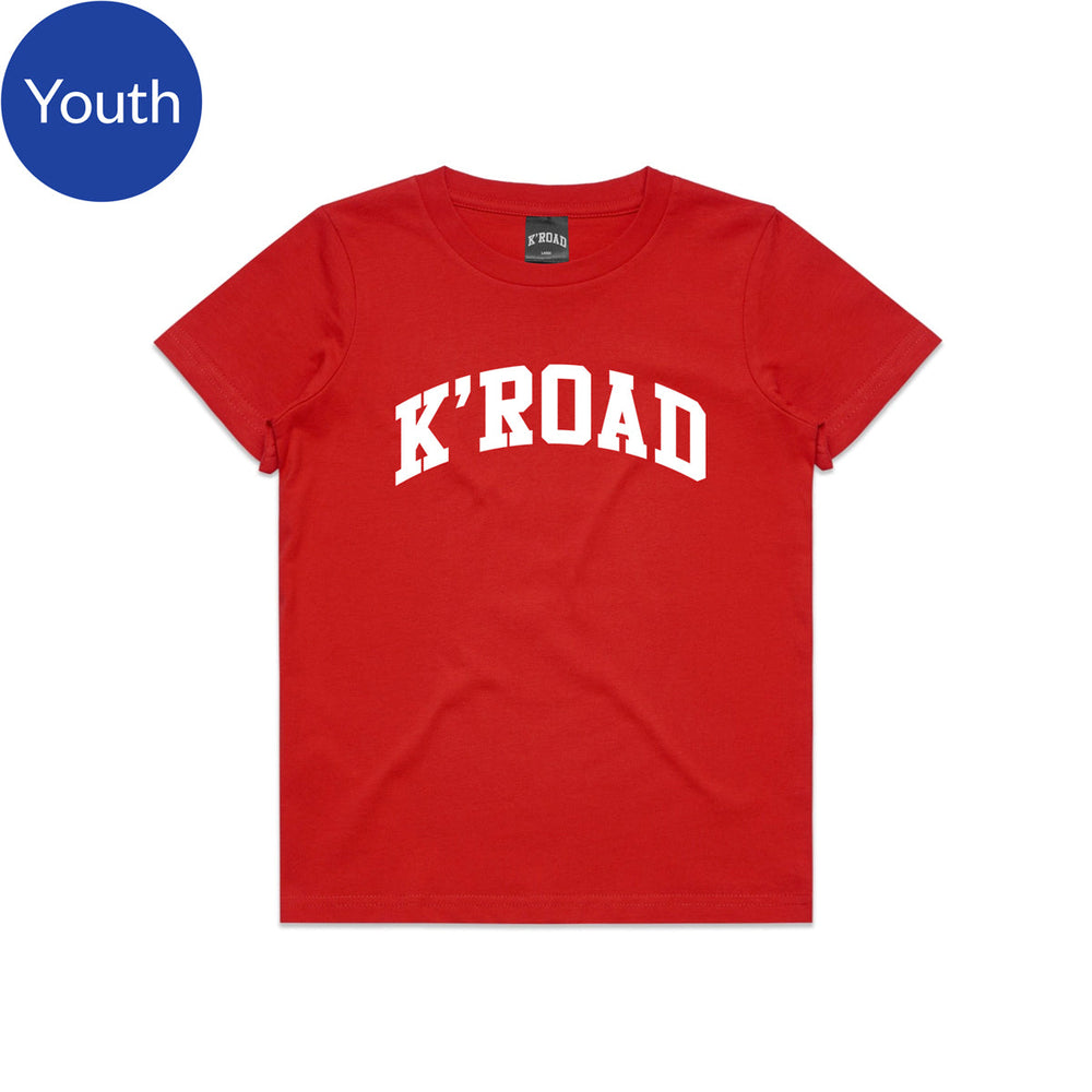K'ROAD YOUTH Arch Tee - Red