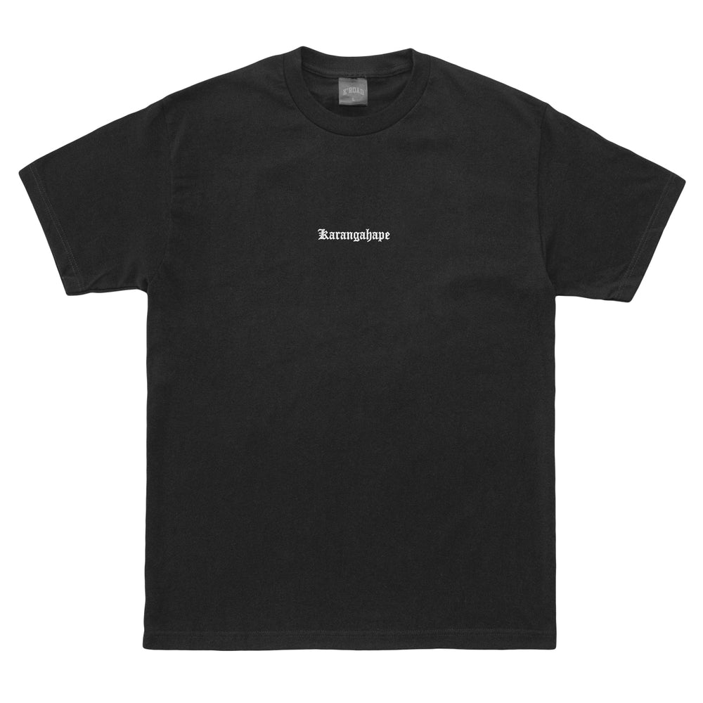 K'ROAD Heritage Embroidery Tee - Black