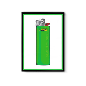 Lighter Poster - A3