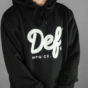 Def Signature Hood - Black (Heavy-weight)