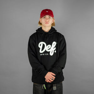 Def Signature Hood - Black (Heavy-weight)