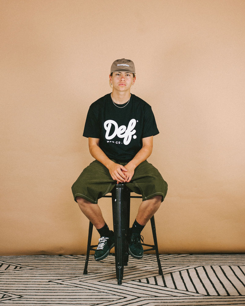 Def Signature Tee - Black