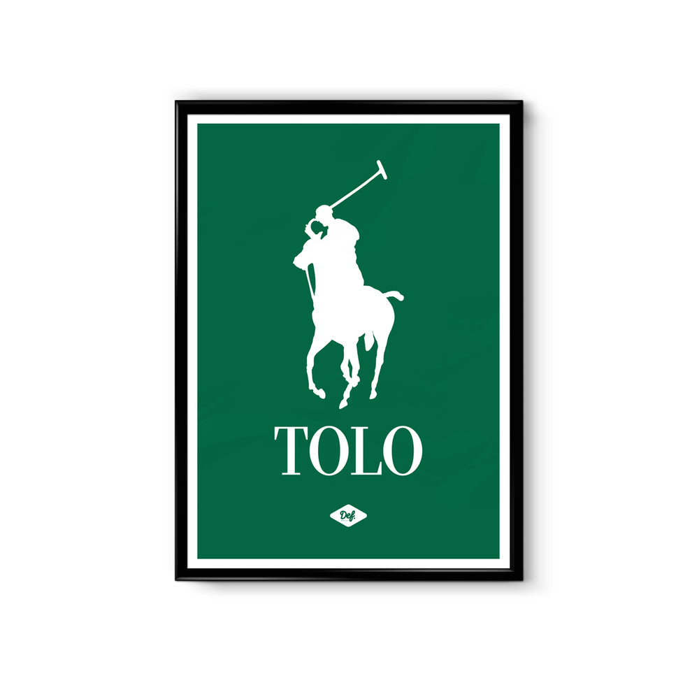 Tolo A3 Poster - Green