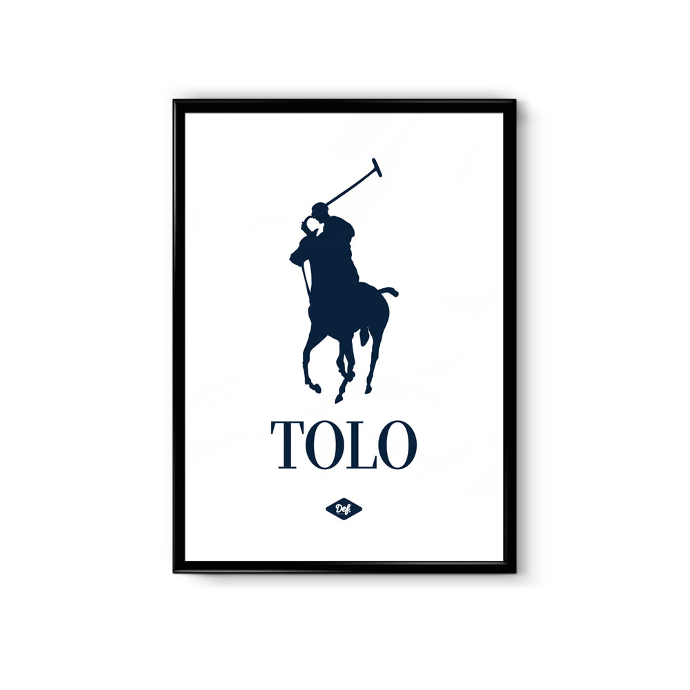 Tolo A3 Poster - White