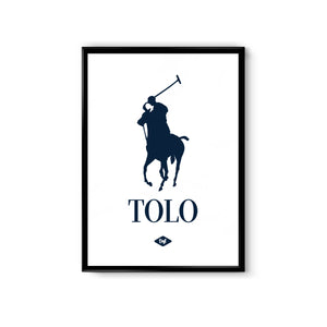 Tolo A3 Poster - White