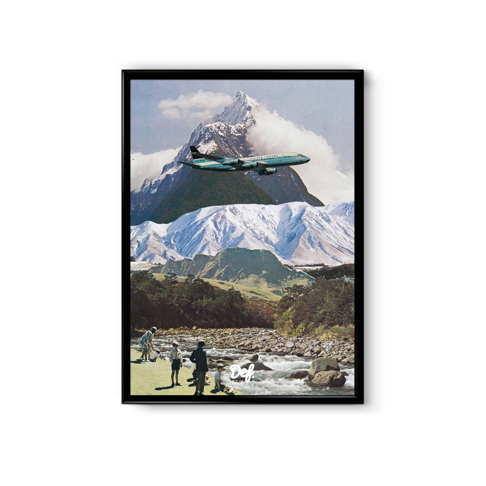 Whaleslider Flight Poster - A3